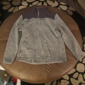 Under Armour Gray Zip Up Sweater